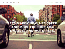 Tablet Screenshot of bikebeacon.com